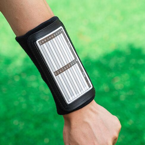 Wrist Coach - Youth Triple Wrist Coach Playbook Wristband(Youth) - Perfect for Flag Football and Tackle Football in Saudi Arabia