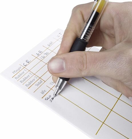 Bridge Scorecards, 75-Pack | Replacement Score Sheet Tally Pads | Must-Have Accessories for Game Night | Classic We/They Bridge Playing Card Game Scoring in Kuwait