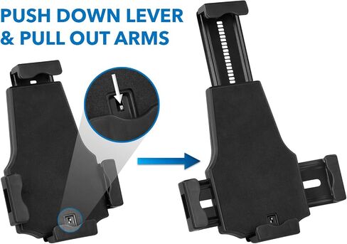 Mount-It! Secure Universal Tablet POS Kiosk with Wall Bracket Add-on | Locking Tablet Stand with Adjustable Clamp for iPad, iPad Air, Samsung Galaxy Tab, Surface Go & 7.9"- 10.9" Tablets - MI-3784 in Kuwait