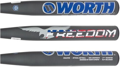 يستحق الحرية المتوازنة الولايات المتحدة الأمريكية WSA3FRB Slowpitch Softball Bat in Kuwait