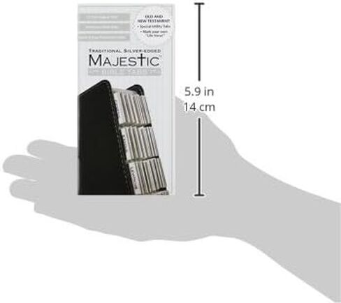 Majestic Traditional Silver-Edged Bible Tabs in Saudi Arabia