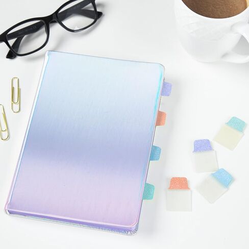 Avery Ultra Tabs Luxe Collection, 1" x 1.5" Mini Tabs, Holographic Iridescent Designs, 32 Repositionable Page Tabs (74178) in Saudi Arabia