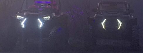 جنوب Powersports بولاريس RZR توربو S XP4 1000 XP 2019-2021 الحاجب الأسلاك تسخير فانغ أضواء ملحق الضوء in Kuwait