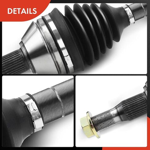 A-Premium CV Axle Shaft Assembly Compatible with Chevy, Buick, Pontiac & Oldsmobile Models - Impala, Monte Carlo, Venture, LaCrosse, Allure, Century, Regal, Grand Prix - 1997-2011 - Front Right Side in Saudi Arabia