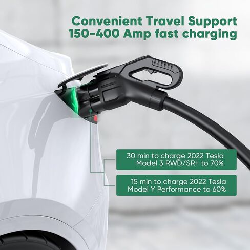 محول CCS1 إلى Tesla، شحن سريع DC لطراز Tesla 3، Y، S، X، 400A / 500V Max 200KW CCS Tesla، متوافق مع محطات الشحن من المستوى 3 in Saudi Arabia