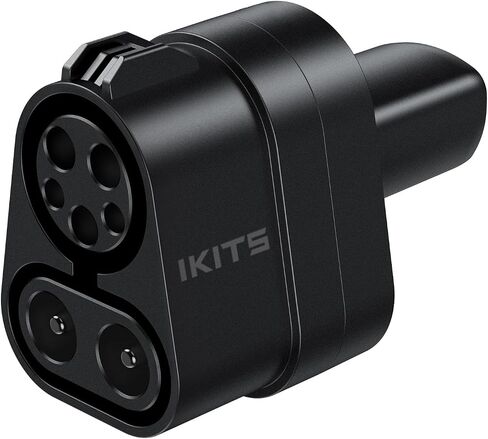 CCS1 Charger Adapter to Tesla, DC Fast Charging for Model 3/Y/S/X, Rated 150kw, 300 Amps, Compatible with Level 3 Charging Stations (CCS1 to Tesla) in Saudi Arabia