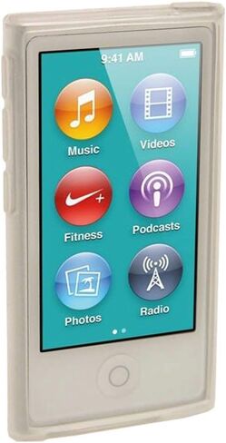 for iPod Nano 7 8 Case, Candy Color Soft TPU Rubber Gel Protective Skin Case Cover for Apple iPod Nano 7 7th 7G Generation 8 8th Generation (Only Clear Color) in Kuwait