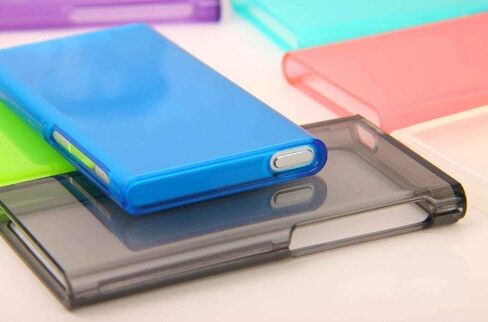 for iPod Nano 7 8 Case, Candy Color Soft TPU Rubber Gel Protective Skin Case Cover for Apple iPod Nano 7 7th 7G Generation 8 8th Generation (Only Clear Color) in Saudi Arabia