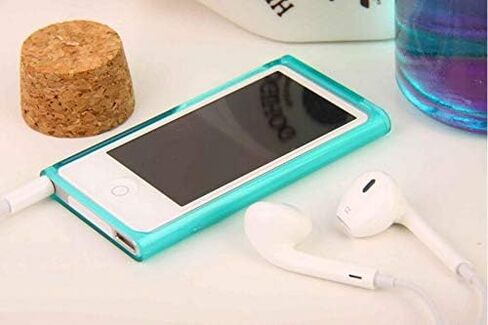 for iPod Nano 7 8 Case, Candy Color Soft TPU Rubber Gel Protective Skin Case Cover for Apple iPod Nano 7 7th 7G Generation 8 8th Generation (Only Clear Color) in Saudi Arabia