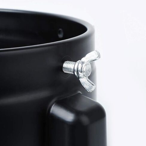 SGCB Pro 11.5 بوصة دلو دوللي، دلو دوار قابل للإزالة دوللي سهل الدفع 5 عجلات دوارة لتحريك 360 درجة دوران لدلاء 5 جالون نظام غسيل السيارات بتفاصيل مناورة أكثر سلاسة، أسود in Kuwait