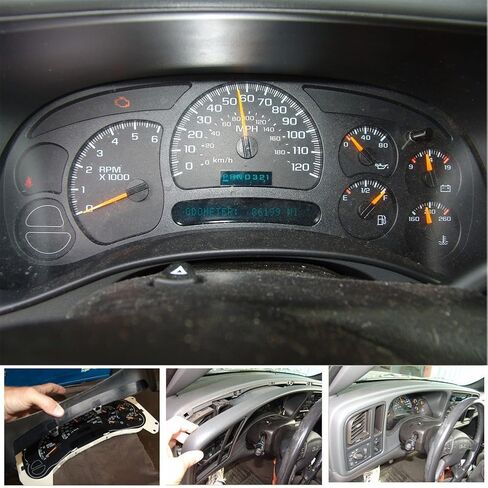 T5-12v 95ma سيارة لمبات صغيرة مصابيح مؤشر GM GMC العنقودية عداد السرعة الخلفية الإضاءة 10-حزمة in Kuwait