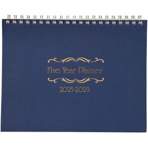 5 Year Calendar Planner 2025-2029 (Blue, 2025-2029,5 Year,61 Pages)