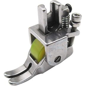 CKPSMS Brand - #KP-JY313 1PCS Adjustable Heavy Duty Roller Foot Compatible with JUKI Brother Singer CONSEW HIGH Shank Single-Needle Sewing Machines (KP-JY313 1PCS)
