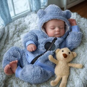 BABESIDE Lifelike Reborn Baby Dolls Noah - دمى أطفال حديثي الولادة واقعية مقاس 20 بوصة، جسم ناعم وحياة حقيقية، دمى أطفال من الفينيل قابلة لاتخاذ الوضعيات مع صندوق هدايا لمجموعة التغذية للأطفال من عمر 3 سنوات فما فوق