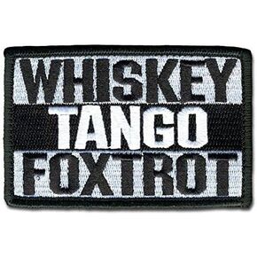 Antrix Whiskey Tango Foxtrot Military Emblem Badge Patch Hook & Loop Tactical Patch - 3.15"x2" in Kuwait