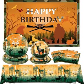 لوازم حفلات الصيد، أطباق حفلات الصيد، تتضمن لوحات خلفية للصيد، دبابيس المائدة، مفارش المائدة in Kuwait