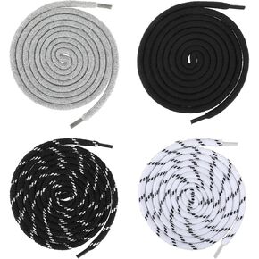 Giantree 4Pcs Replacement Drawstring Cord, Waist Drawstring Cord, Drawstrings Ropes Cords Replacement with Plastic Easy Threaders， for Hoodies, Sweatpants, Sweaters