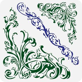 FINGERINSPIRE Arabic Alphabet Calligraphy Stencil - 11.8x11.8 inch Messy Writing Stencil Plastic Arabic Alphabet Words Patterns Template Reusable DIY Craft and Decor for Home Wall Decor