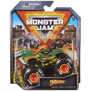 Monster Jam Dragon, Series 27 (1:64 Scale) Green
