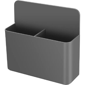 Grey Strong Magnetic Dry Erase Marker Holders - Pen Holders for Whiteboard, Fridge, Locker, Magnetic Organizer for Office, Kitchen, and School. No Drilling, Nails, or Glue Needed