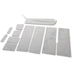 E-flite Decal Sheet UMX Turbo Timber Evolution EFLU8956 Decals Trim Pilots Scale Accys