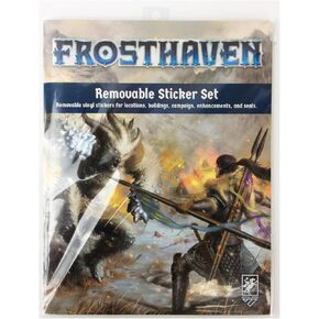 Cephalofair Games: Frosthaven: Removable Stickers - Vinyl Sticker Set to Use with Frosthaven, Board Game Accessory, Non-Transferring Adhesive