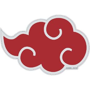 Ata-Boy Naruto Akatsuki Clouds 4" Full Color Sticker