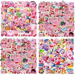 200Pcs Cute Anime Stickers, Stickers Waterproof and Sun Screen Reusable Gift for Anime Fans or Friends in Kuwait