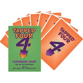 Tapped Four Expansion Card Game - Party Game, Up to 11 Players - Friends, Family, Fun, Luck, Laughter and Nonstop Entertainment