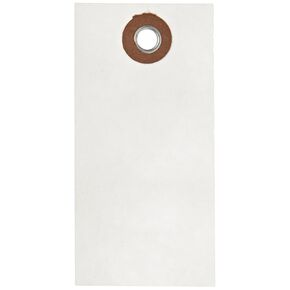 بطاقة شحن Aviditi G13021 Tyvek Spunbonded Olefin، طول 3-1/4 بوصة × عرض 1-5/8 بوصة، أبيض (علبة مكونة من 1000)