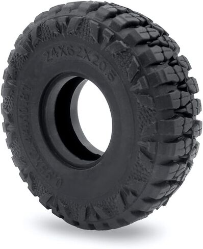 إطارات سيارات 1/24th RC إطارات عجلات مطاطية 62 مم لمحور SCX24 ديدبولت المصارع برونكو (نمط B) in Kuwait