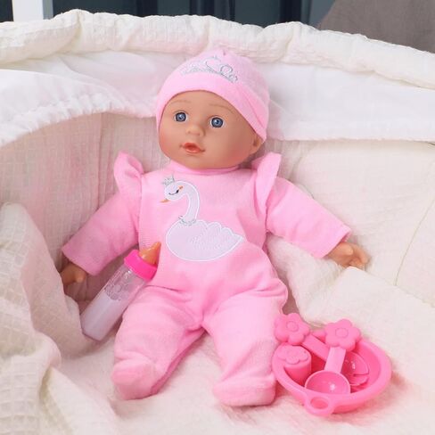 13" Soft Doll with Carry On Backpack Carrier, Briefcase Pocket for Doll Accessories and Clothing (Backpack Lion) in Saudi Arabia