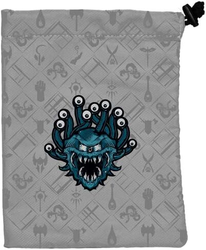 Ultra PRO - Treasure Nest - Beholder - for Dungeons & Dragons Dice Pouch, Dice Bag Perfect for On The Go, Store Up to 100 Gaming Dice and RPG Game Accessories in Saudi Arabia