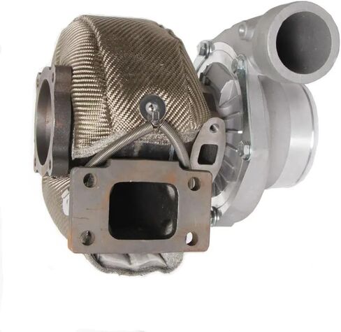 Xinhan T25 T3 T4 T6 Titanium Fiber Turbo Heat Shield Inner stainless steel knitted wire mesh inner liner with 2 springs fastener (T3) in Kuwait