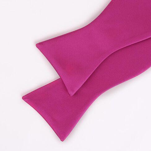 Alizeal Men's Self-tied Solid Color/Animal Pattern Bow Tie and Pocket Square Set in Kuwait