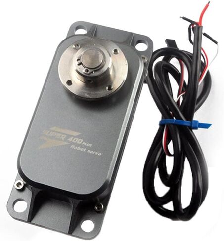 HAPPYMODEL 200kg/400kg High Torque Servo Metal Steering Gear Suitable for 12v-24v Large Industrial Robot Arm DIY Models (400kg) in Saudi Arabia