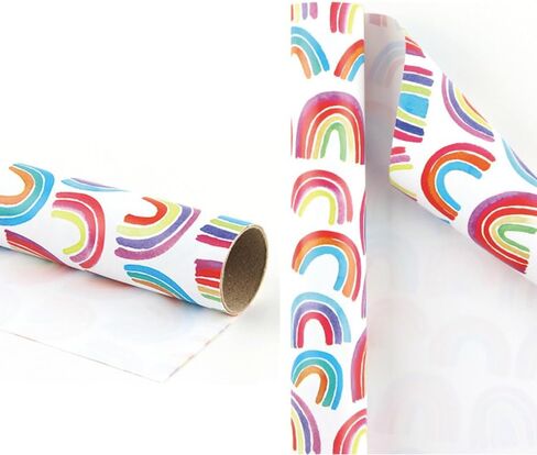 ورق تغليف هدايا كلاسيكي، ورق تغليف هدايا عيد الحب، ورق تغليف هدايا عيد الحب، ورق لف كبير الحجم (1 لفة 16.9 * 118.1 بوصة) (نقاط غير منتظمة) in Kuwait