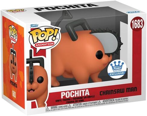Funko Pop! Animation: Chainsaw Man Exclusive Pochita Vinyl Figure, 3.75 inches in Saudi Arabia