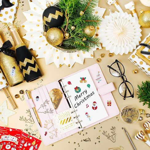LEMESO ملصقات عيد الميلاد ملصقات زخرفة عيد الميلاد DIY حرف عيد الميلاد للأطفال لهدايا عيد الميلاد لوازم حفلات النشاط in Saudi Arabia