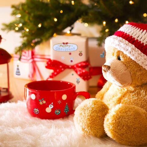 LEMESO ملصقات عيد الميلاد ملصقات زخرفة عيد الميلاد DIY حرف عيد الميلاد للأطفال لهدايا عيد الميلاد لوازم حفلات النشاط in Saudi Arabia