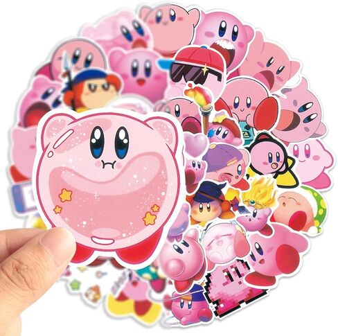 200Pcs Cute Anime Stickers, Stickers Waterproof and Sun Screen Reusable Gift for Anime Fans or Friends in Kuwait