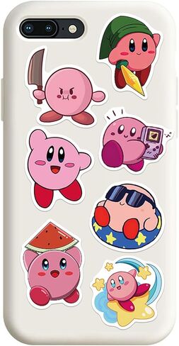 200Pcs Cute Anime Stickers, Stickers Waterproof and Sun Screen Reusable Gift for Anime Fans or Friends in Kuwait