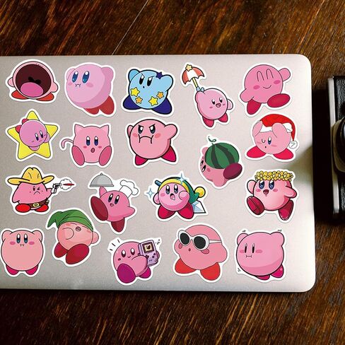 200Pcs Cute Anime Stickers, Stickers Waterproof and Sun Screen Reusable Gift for Anime Fans or Friends in Kuwait