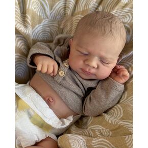 Anano Reborn Waterproof Baby Girl Dolls Silicone Full Body 18 Inch Real Lifelike Sleeping Baby Dolls That Look Like A Real Looking Newborn Baby Toddler Girl Washable Doll