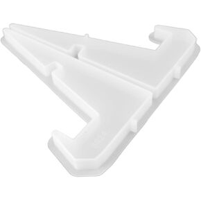 Plate Display Stand Silicone, Display Stand Resin Easy to Release DIY for Clock (Small)