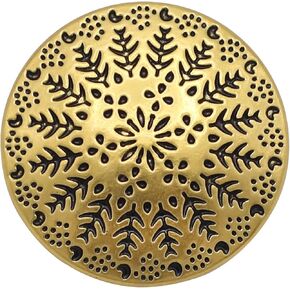 12 Pieces Metal Blazer Buttons Set, 23mm Gold Buttons for Blazers, Suits, Coats, Jackets
