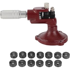 Focket Ring Stretcher Reducer, Ring Size Adjuster with 14pcs Rollers, High Precision Jewelry Ring Stretcher, Jewelry Making Tool Ring Stretcher Set Jewelry Making Machine Enlarger Tool