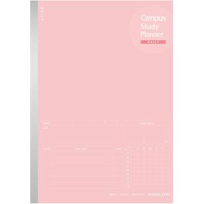 Kokuyo Campus Study Planner Notebook, Daily Ruled, A5, Mint Green, for 63 Days, Japan Import (NO-Y82MD-G)