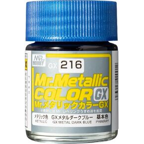 GX216 Metallic Dark Blue 18ml GSI Mr Color GX