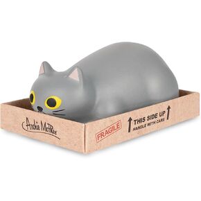 مجموعة أدوات Purrrly Kitty في صندوق - استرخاء في 4-1/4 بوصة! قطة ناعمة مضغوطة على صندوق من الورق المقوى، قم بتخزينها وتكرارها للتوتر - قطة واحدة لطيفة لكل لون يتم اختياره عشوائيًا، صغيرة